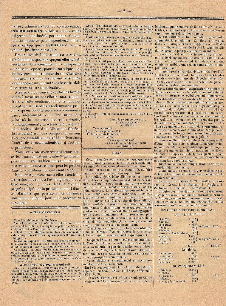ECHO D ORAN N° 1 DU 12 OCTOBRE 1844 PAGE 002 1.jpg